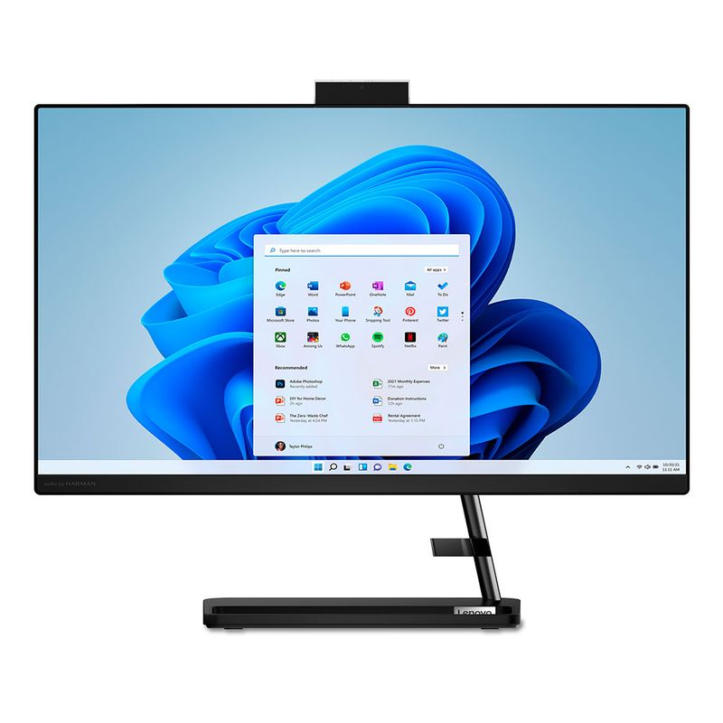 COMPUTADORA ALL IN ONE LENOVO IDEACENTER 3 24IAP7, CORE i5-13420H, 8GB RAM, 512GB SSD, 238 FHD, WIN11 HOME
