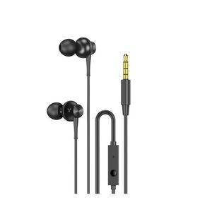 Audifonos Vorago Ep-104 3.5Mm Negro Manos Libres Almohadilas Intercambiables Ep-104