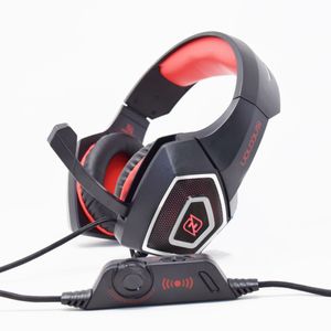 Audífonos Headset Gaming Necnon Modelo Nbhg-Dragon Hi-Fi Npagdr02Vi