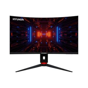 Monitor Gaming, Curvo, Led,  Hyundai 31.5 Pulgadas  Ht32Cgmbk04 Resolución 2560X1440,180Hz, Incluye Cable Hdmi, Neg Ht32Cgmbk04