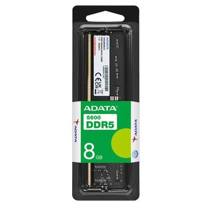Memoria Ram Adata, Ddr5 8Gb Udimm 5600Mhz. Np. Ad5U56008G-S Ad5U56008G-S