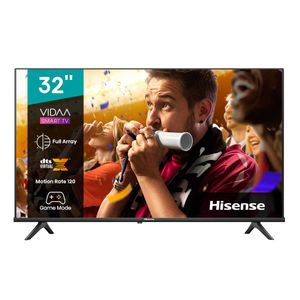 Televisor Hisense 32A4Nv, 32 Pulgadas, Led Hd, 1366 X 768 Pixeles,  Vidaa Smart Tv 32A4Nv