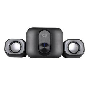 Bocinas Hp Dhs-2111S Bocina 2.1 Bocina Multimedia Conector 3.5Mm/Carcasa Metálica Con Control De Volumen / Sensibil Dhs-2111S