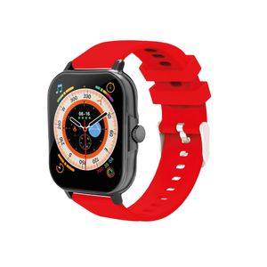 Smartwatch Necnon Nsw-201 1.81 Pulgadas Full Touch Ip67 Bt 5.0 Android/Ios Negro/Rojo Nbsw2125Si