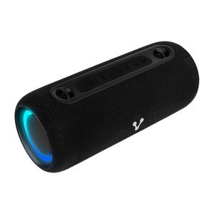 Bocina Vorago Bsp-430 Bluetooth / Usb / Aros Luz Rgb / Tws / 26W Rms Con Hasta 7 Hrs Autonomia Terminado En Tela Bsp-430