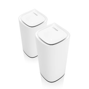 Linksys Velop Pro 6E Mx6202 Pack De 2 Routers Tri-Band Mesh Wi-Fi 6E Ax5400 (2400 + 2400 + 600 Mbit/S) Mx6202