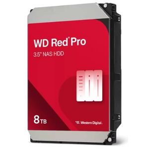 Disco Duro Western Digital Red Wd8005Ffbx 8Tb, Sata, 7200 Rpm, 3.5 Pulgadas Caché 256Mb, Velocidad De Transferencia Wd8005Ffbx