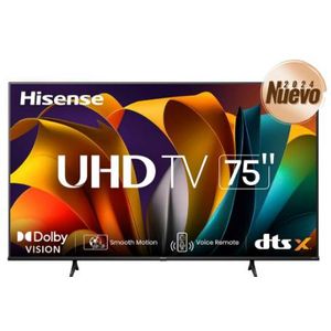Televisor Hisense 75A6N, 75 Pulgadas, Led 4K Uhd, 3840 X 2160 Pixeles, Google Smart 75A6N