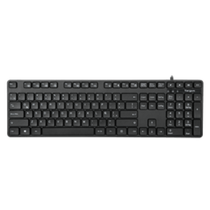 Teclado Alámbrico Grande Usb Akb30Es Akb30Es