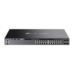 Switch Administrado L3 Apilable Gigabit De 24 Puertos Omada Con 4 Ranuras 10G Sg6428X
