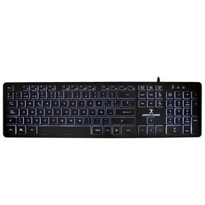 Teclado Alámbrico Slim Pc-201304 Perfectchoice Con Iluminación Blanca  Backlight Pc-201304