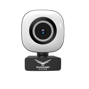 Cámara Web Naceb Na-0958, 1080P 30Fps Con Micrófono Y Luz Led, Full Hd, Na-0958