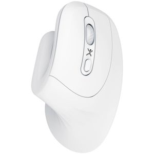 Ratón Vertical 3200Dpi - Blanco Pc-045205