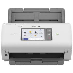 Escáner De Escritorio Dúplex Brother Ads4700W. 40 Ppm/80 Ipm B/N Y Color. Adf Hasta 80 Páginas. Pantalla Táctil A C Ads4700W