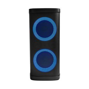 Bocina Vorago Ksp-580 Bafle Karaoke Speaker, Pantalla Lcd, Dos Altavoces De 6.5 Y 2 Tweeters, Aros Con Rgb, Micro S Ksp-580