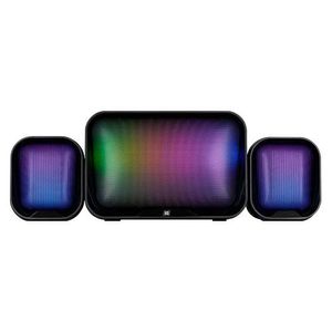 Bocinas Vorago  Start The Game Spk-255 2.1 Usb/3.5Mm 3W*2 + 10W Subwoofer Rgb Spk-255