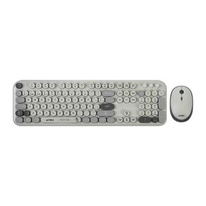 Kit Teclado Y Mouse Inalámbricos 2.4Hz Creator Chic K-Colors Mk485 Advanced Series Teclado Inalambrico Dongle 2.4Mh Ac-940184
