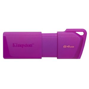 Memoria Usb De 64Gb Kingston Kc-U2L64-7Lp (Neon Morado)  Kc-U2L64-7Lp