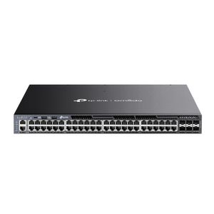 Conmutador Poe+ Administrado L3 Apilable Gigabit De 48 Puertos Omada Con 6 Ranuras 10G Sg6654Xhp
