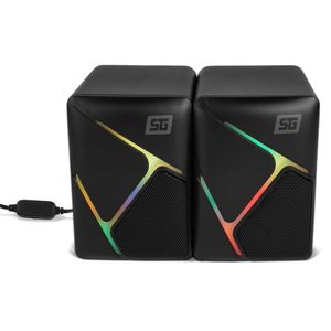 Bocinas 2.0. Vorago Start The Game Spk-108 Rgb /Usb /3.5 Mm. Spk-108