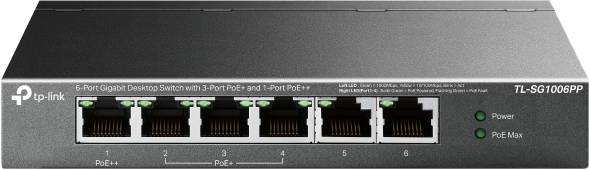 Switch-TP-LINK-TL-SG1006PP