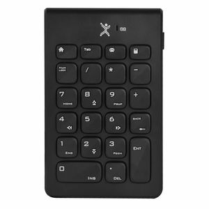 Teclado Numérico Inalámbrico Numbra Pc-201106, Diseño Portátil, Ligero Y Delgado Es El Complemento Ideal Para Tu La Pc-201106