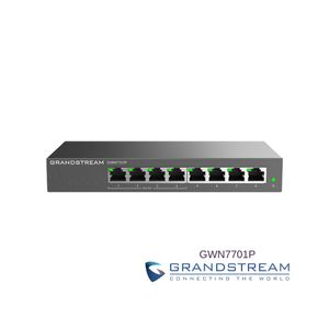 Switch No Administrable De 8 Puertos Gigabit Con 4 Puertos Poe Hasta 60W De Salida, Compatible Con Gwn Cloud , Carc Gwn7701P