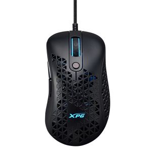 Mouse Gaming Xpg Slingshot.  Con Sensor Óptico Pmw3360 Ofrece Hata 12,000 Dpi. Cable Trenzado Ultraligero, Efectos  Slingshot-Bkcww