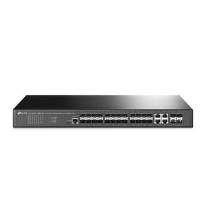 Tl-Sg3428Xf Switch Administrado Jetstream De 24 Puertos Sfp L2+ Con 4 Ranuras 10Ge Sfp+ Tl-Sg3428Xf