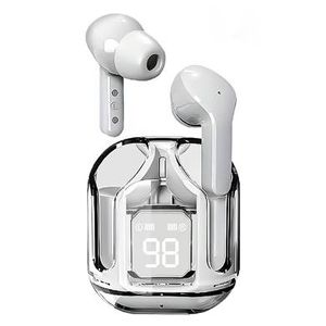 Audifono Tws Bluetooth 5.3 Max,  Earbuds, Inalambrico, In-Ear, Blanco, Pantalla Led Digital, Brobotix 6005859 6005859
