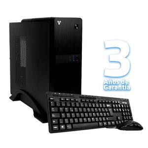 Computadora Vorago Slimbay Sb5 I3, Intel Core, I5-10100, 8 Gb, 240 Gb Incluye Kit De Teclado Y Mouse Sb5 I3 10100-Nos-34
