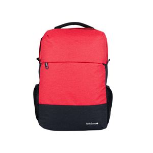 Backpack Strong Orange Techzone De 15.6 Pulgadas, Múltiples Compartimientos, Organizador Frontal, Costuras Y Asas R Tz21Lbp07-N