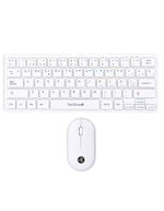Kits para Teclado Y Mouse TECHZONE Young Pop White