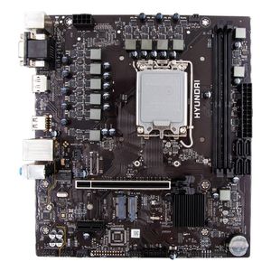 Motherboard Hyundai H610A Series Con Soporte Para Procesadores Intel De 12ª Y 13ª Generacion Desde Celeron A I7, Co Hth610A01