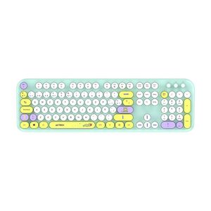 Kit Teclado Y Mouse Inalámbricos 2.4Hz Creator Chic K-Colors Mk485 Advanced Series Teclado Inalambrico Dongle 2.4Mh Ac-940191
