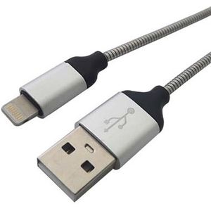 Cable Lightning Brobotix 161219, Gris, Apple, Cable Lightning 161219
