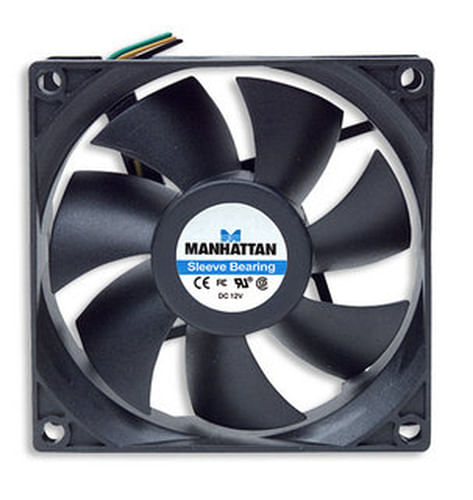 Manhattan 700955 ventilador de PC Negro
