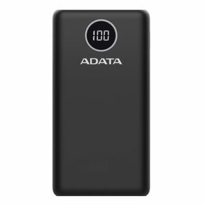 Powerbank  Adata P20000Qcd , Negro, 20000 Mah Ap20000Qcd-Dgt-Cbk