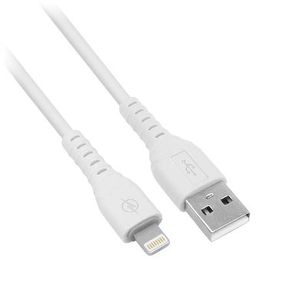 Cable Carga Rápida Lightning, Pvc, 1.0 M, Blanco (6001769), Brobotix 6001769