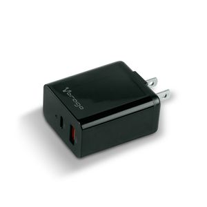 Cargador Para Pared. Vorago Au-350-Bk Negro. Quick Charce/ Cargador De Pared / Negro. Quick Charce 3.0A Pd 20W Usb  Au-350-Bk