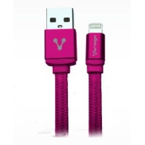 Cable Lightning Vorago Cab-119, Rosa, 1 M, Cable Lightning Cab-119/Pk