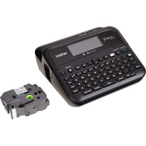 Impresora De Etiquetas Portátil Brother Ptd610Bt Con Pantalla Lcd Y Teclado Qwerty. Transferencia Térmica. Utiliza  Ptd610Bt