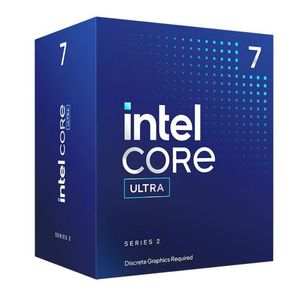 Procesador Intel Core Ultra 7 Para Escritorio 265F Lga 1851, 20 Cores (8P + 12E) Hasta 5.3 Ghz. Bx80768265F