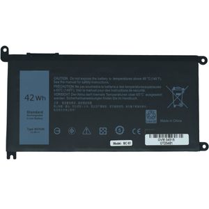 Batería 3 Celdas Ovaltech Otd5481, Bateria Laptop, Negro, 3, Dell Inspiron 13 5378 5368, Wdx0R Otd5481