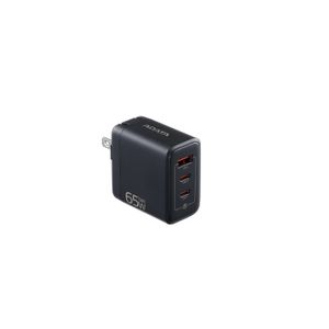Cargador De Pared Adata, 65W, Admite Los Estándares De Carga Rápida Pd3.0 Y Qc 4.0 . Color Negro, Chargeru-0653-Qcp Chargeru-0653-Qcpdbk