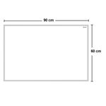 PINTARRON BLANCO WHITE STAR 60X90 MARCO ALUMINIO