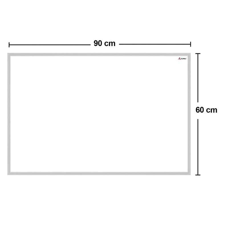 PINTARRON BLANCO WHITE STAR 60X90 MARCO ALUMINIO