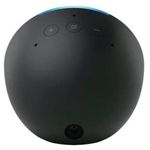 Bocina Inteligente Alexa Amazon Echo Pop Proyección Frontal de 195" Wi-Fi/Bluetooth Color Gris Carbón