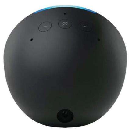 Bocina Inteligente Alexa Amazon Echo Pop Proyección Frontal de 195" Wi-Fi/Bluetooth Color Gris Carbón