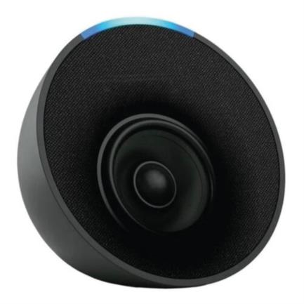 Bocina Inteligente Alexa Amazon Echo Pop Proyección Frontal de 195" Wi-Fi/Bluetooth Color Gris Carbón
